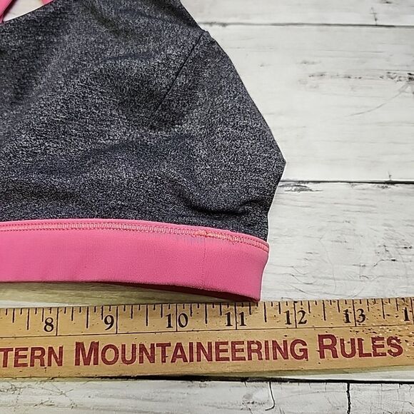 Lululemon FREE TO BE SERENE Sports Bra Women's Size XXS in Gray and Pink NO TAG - Picture 6 of 7
